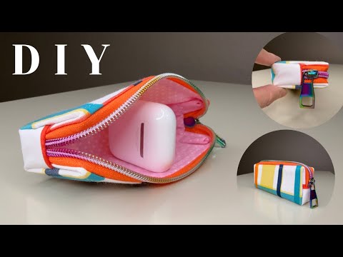 🌷 So Easy and Quick How to Sew Rectangle Zipper Pouch Bag ❤️ Great Sewing Tips and Tricks @AmyGDIY