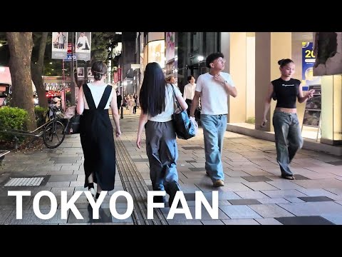 原宿・表参道・外苑散歩 |【4K】Night  Walking Harajuku, Omotesando and Gaien Tokyo Japan (Sept. 2024)