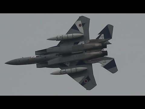 小松基地航空祭2016 飛行教導群アグレッサー機動飛行：Tactical Fighter Training Group Maneuver