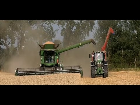 John deere combine vs tractor