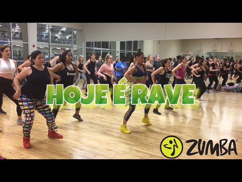 HOJE É RAVE - Barbara Labres (Zumba Choreography)