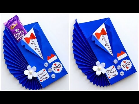 DIY Father's day greeting card 2024 / Father's day card ideas easy Handmade / Father's day card