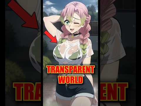 Demon Slayer Transparent World EXPOSED! #shorts #demonslayer #anime