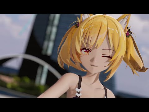 【MMDアークナイツ／sdPBR】ブループラネット【Sour式ソラ】【カメラ配布あり】