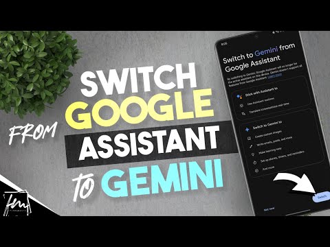 How to change Google Assistant to Gemini