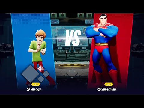 Multiversus Gameplay - Shaggy Vs Superman