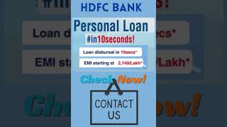 HDFC Personal Loan Kaise Le - Instant Loan Online - HDFC Bank Personal Loan Apply Online - HDFC Loan