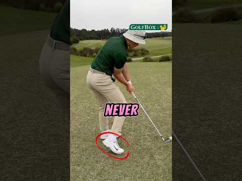 The trail foot NEVER Move like this! 😱🚫 #golf #golfswing #simplegolftips #golfcoach