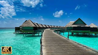 Relaxing walk at Joali Maldives - 4K with soothing music