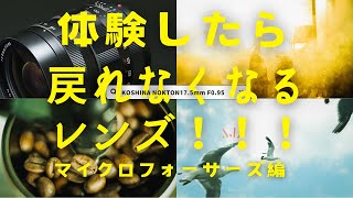 体験したら戻れなくなる別次元レンズ！！！マイクロフォーサーズ編 【作例あり】