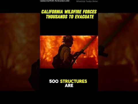 California Wildfire Forces Thousands to Evacuate