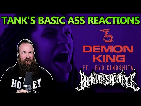 BASIC ASS REACTION | Brand of Sacrifice - "Demon King (ft. Ryo Kinoshita)"