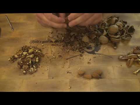 how to crack open pecans, walnuts, and almonds