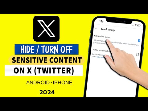 How to Turn Off Sensitive Content on X (2024) | Turn Off X (Twitter) Sensitive Content Setting