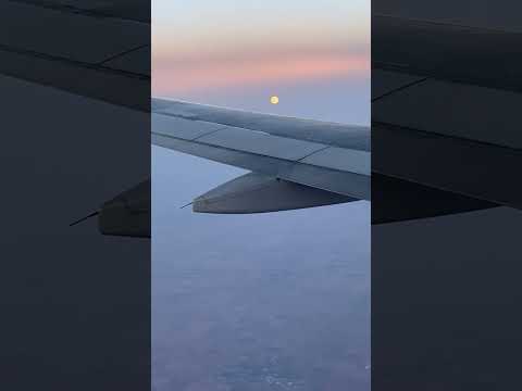 Moon From The Jet. #flying #moon #sky