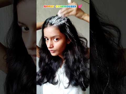 Keratin treatment at home|Best ✨💕 remedy for smooth, shiny hair|#ishitasingh #shorts #ytshorts