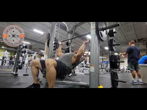 Incline Smith Machine Bench Press