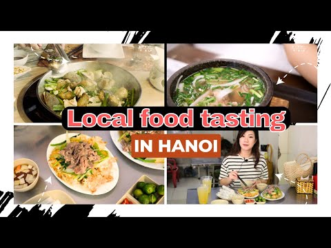 Amazing Food to try in Hanoi - EP1 (Stone-bowl noodle, Pho Cuon & Grilled Fish)