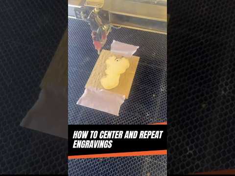 Laser Engraving Hack: Center and Repeat Perfectly with a Cardboard Jig