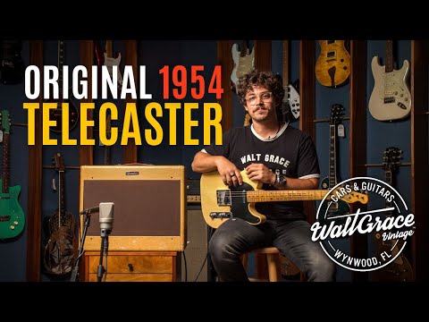 Meet the Blackguard, the first run of Fender Telecasters - Insane tone from an original 1954 model