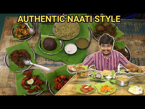 Swamy's Naati Kitchen at Indiranagar | Pakka Naati Style | Likhith Shetty Vlogs |