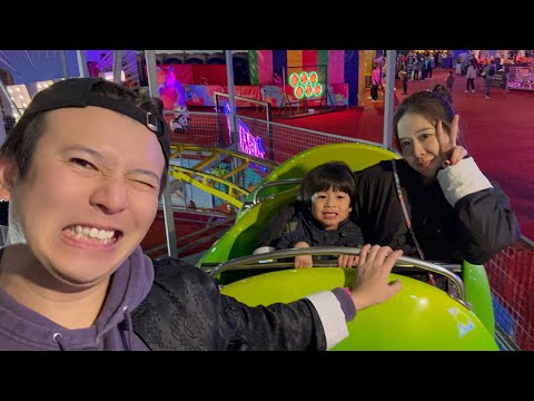 人生解鎖🔓第一次玩過山車🎢 開心到爆炸💥睿扮驚🤣#rollercoaster