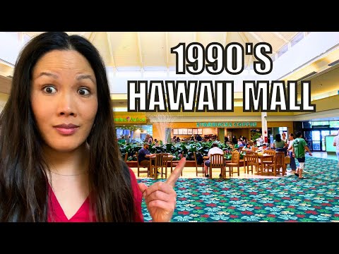 Nostalgic 1990's Shopping Mall In HAWAII - Kahala Mall