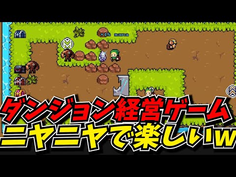 新作のダンジョン経営ゲームが余りにも楽しすぎて大興奮の攻略最前線TVｗｗ【Novice Dungeon Master】