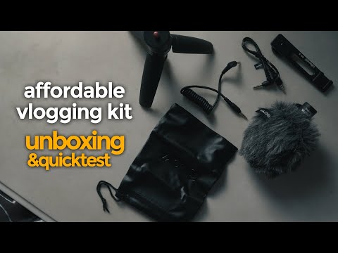 Affordable Vlogging Kit l Boya MM1 l Ulanzi MT-08 l Ulanzi PT-5 l Unboxing l Quick Test