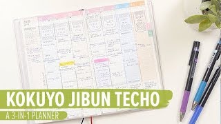 Kokuyo Jibun Techo: A 3-in-1 Planner