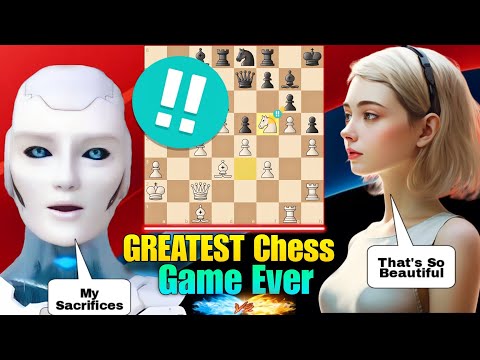 Stockfish 17 PLAYED The GREATEST Game Where It SACRIFICED Its Pieces Against Princess | Chess Game