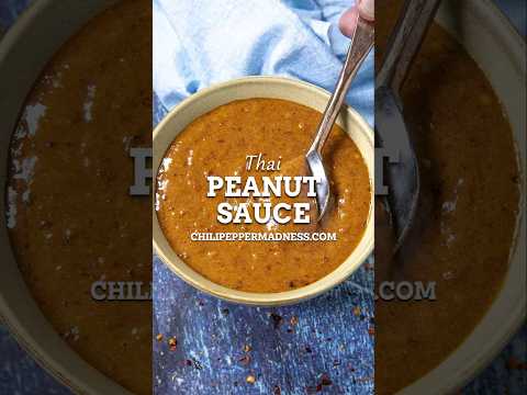 EASY Thai Peanut Sauce