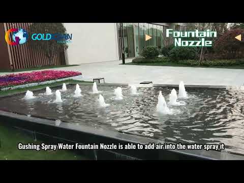 Gushing Spray Water Fountain