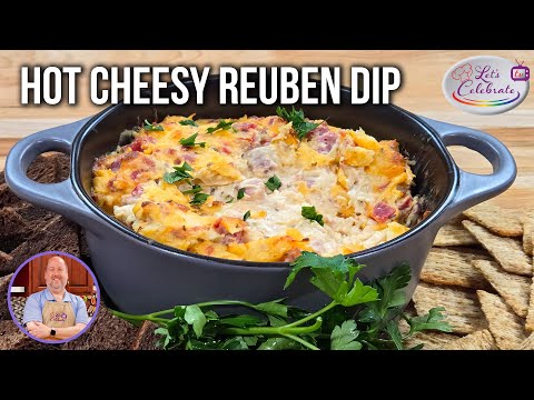 The BEST Way to Enjoy a Reuben: Hot Cheesy Reuben Dip