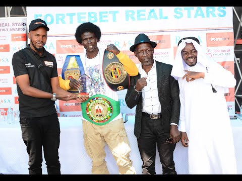 ABU CHAMPION LATIB 'Dancing Master' Muwonge Scoops Fortebet Real Star Monthly Award For March 2023