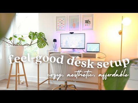 💛 Cozy Desk Setup | Productive, Aesthetic & Affordable Refresh