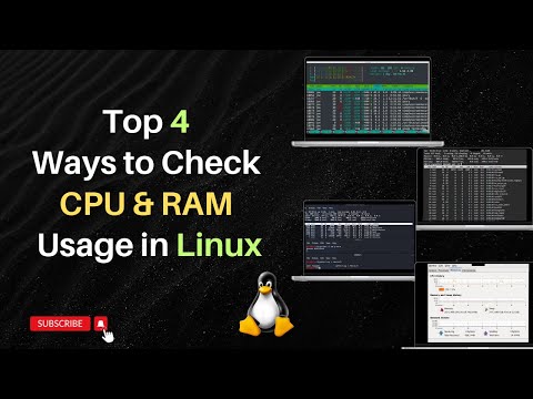 Top 4 Ways to Check CPU & RAM Usage in Linux!