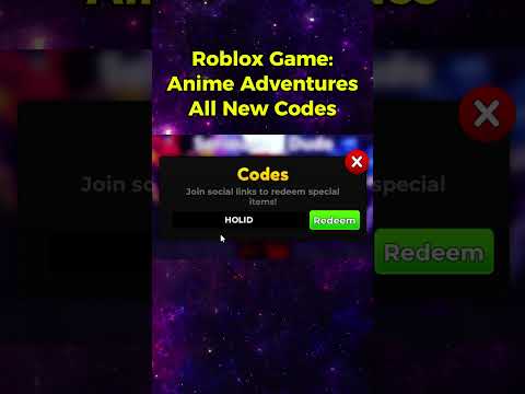 Roblox Anime Adventures Codes 2024