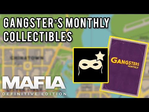 Gangster's Monthly Comics Locations (Picture Book Connoisseur) - Mafia: Definitive Edition (4K HDR)