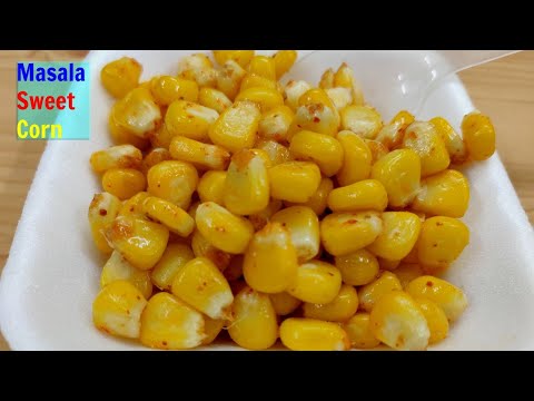 Masala Sweet Corn Preparation | Masala Corn in Telugu