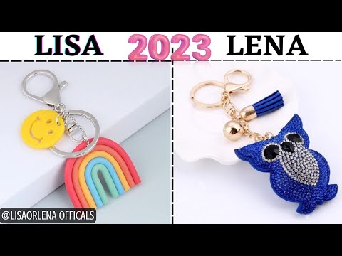 LISA OR LENA KEYCHAINS😍