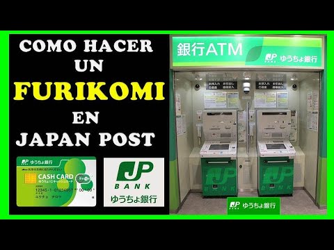 🇯🇵 Cómo hacer transferencia bancaria de cuenta del correo de Japón | atm furikomi Japan Post Bank 🏣💴