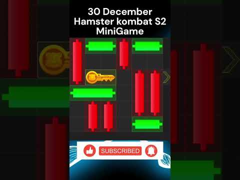 30 December Mini Game Puzzle Hamster Kombat today Solved #hamsterkombat #puzzlegame #shorts #short