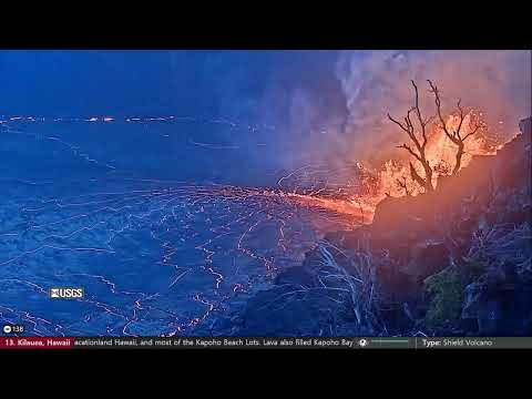 Dec 25, 2024: Sunrise at Kilauea Volcano, Hawaii