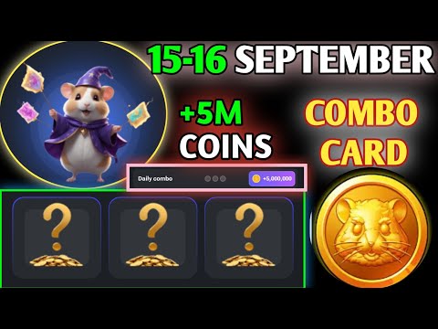 16 SEPTEMBER HAMSTER KOMBAT DAILY COMBO CARD TODAY