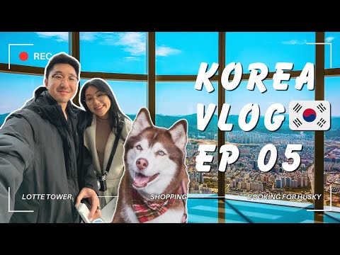 SEOUL TRAVEL VLOG | AMAZING VIEWS from Lotte Tower Seoul Sky 123 Floors! (Ep 05)