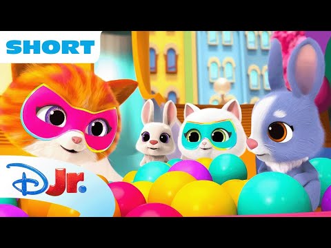 SuperKitties Su-Purr Adventures! | Let's Purr'N'Go! | @disneyjr