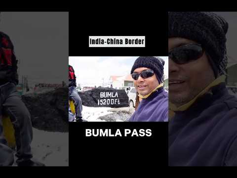 The BumLa Pass India China Border #bumlapass #indiachinaborder #arunachalpradesh #tawang #travel