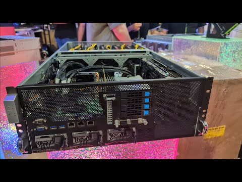 New Revised OctoServer AI / High Power Compute Server Rig from Octominer and Slim Octo 4090