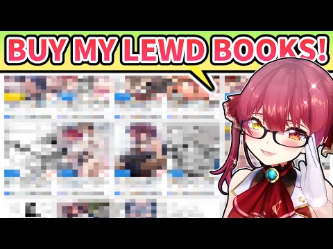 Marine Wants Everyone to Buy Her Lewd Books [ENG SUB] Hololive Nekotama Okayu